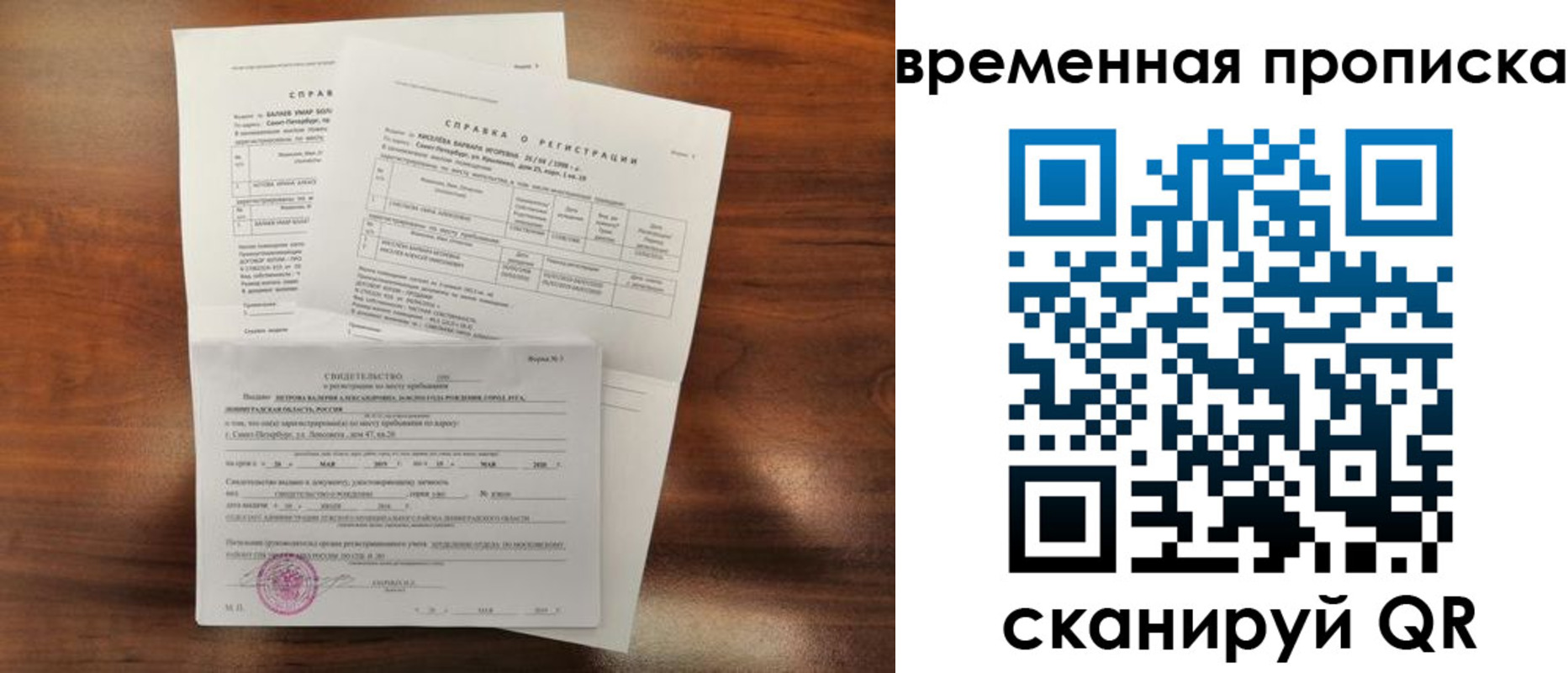 временная регистрация поиск в Кораблино